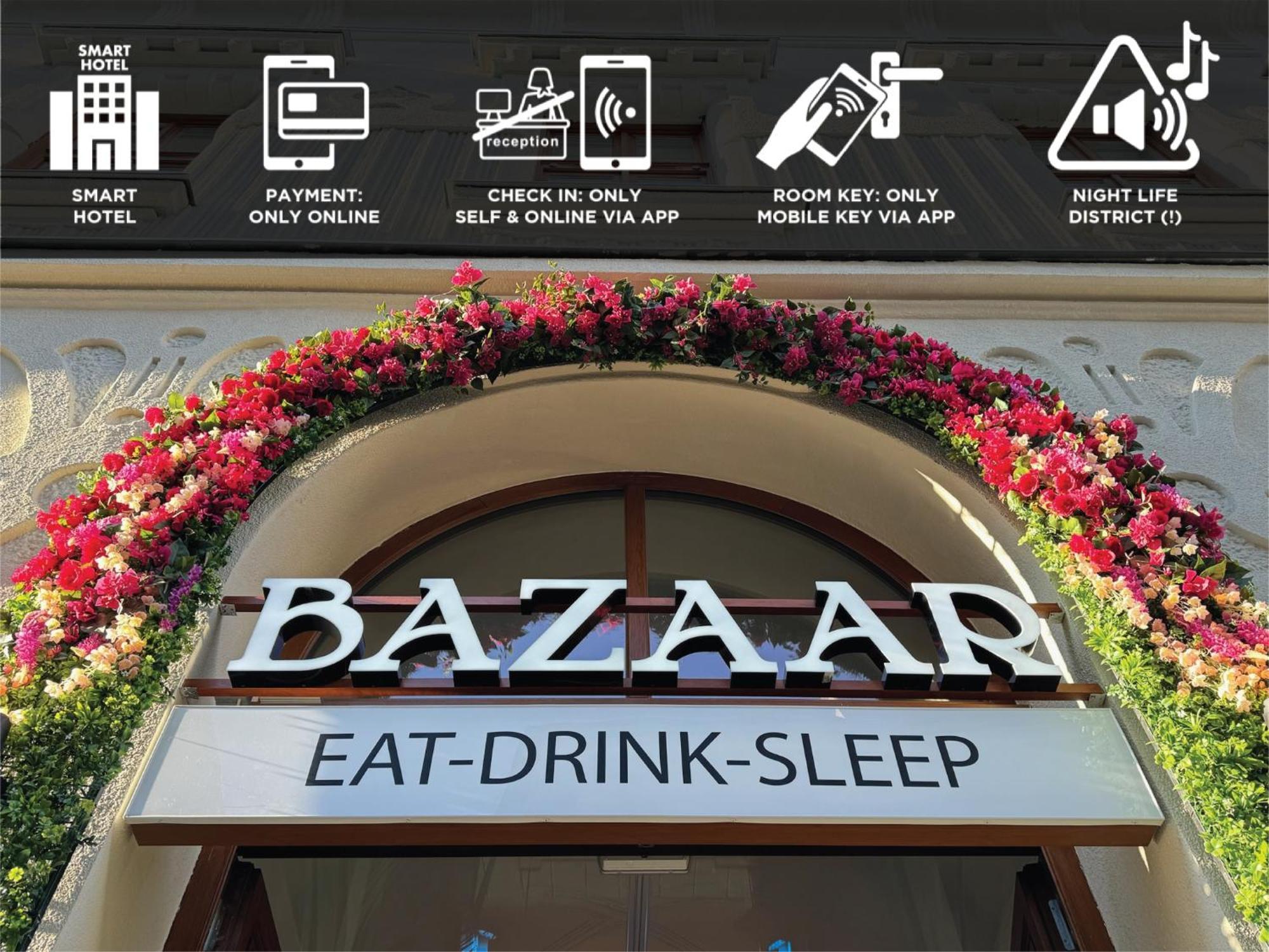 Bazaar Boutique Residence Budapest Bagian luar foto