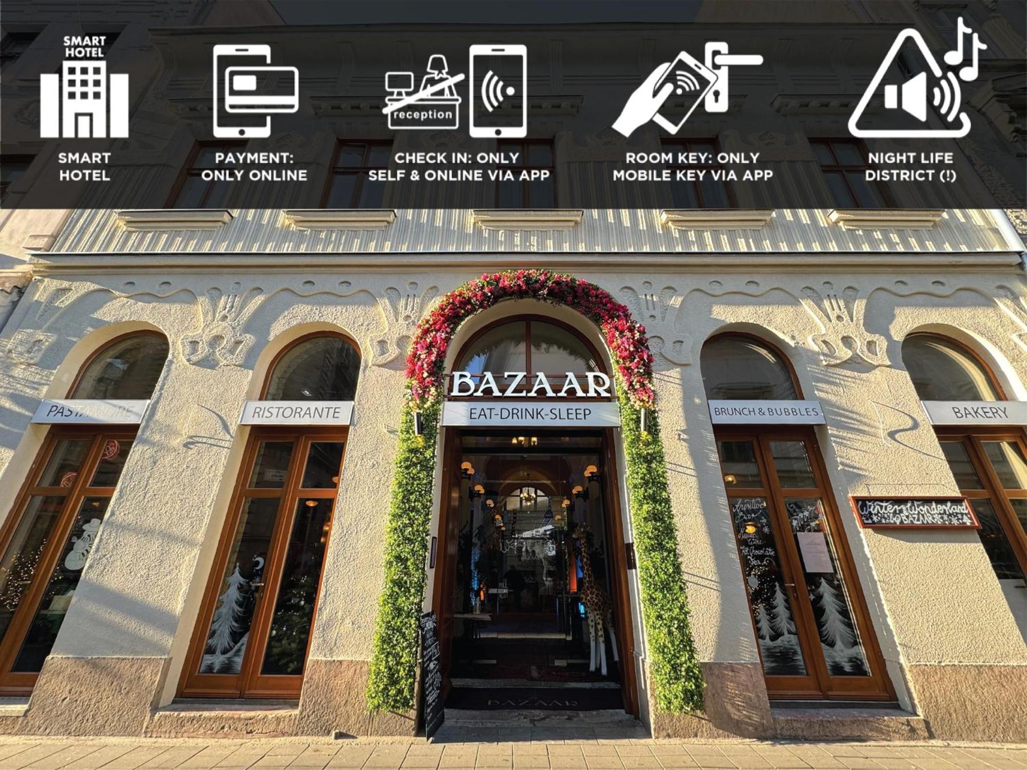 Bazaar Boutique Residence Budapest Bagian luar foto